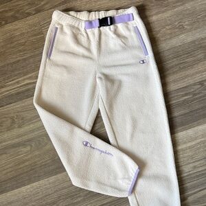 Champion Women's and Purple Fleece Pants